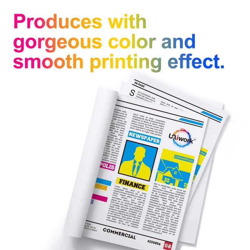 Uniwork Remanufactured Ink Cartridge Replacement for Epson 273 XL 273XL T273XL use for XP820 XP810 XP800 XP620 XP610 XP600 XP520 Printer (2 Black, 1 Photo Black, 1 Cyan, 1 Magenta, 1 Yellow), 6 Pack - Image 5